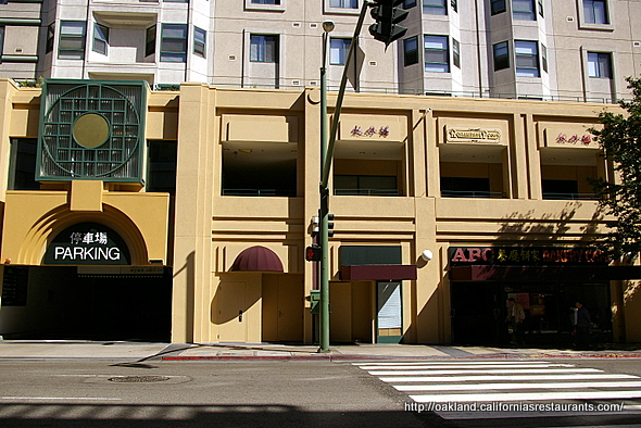 Chinatown Renaissance Plaza Parking Entrance is on Webster St