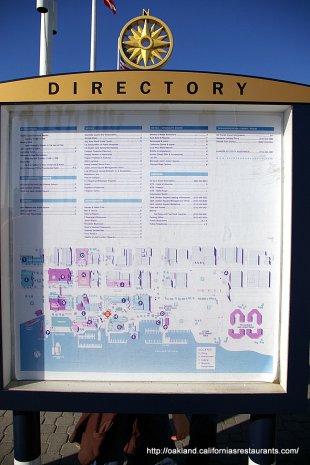 Jack London Square Wharf Directory- (medium sized photo)