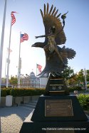 Jack London Square Cheemah Monument in Oakland, CA